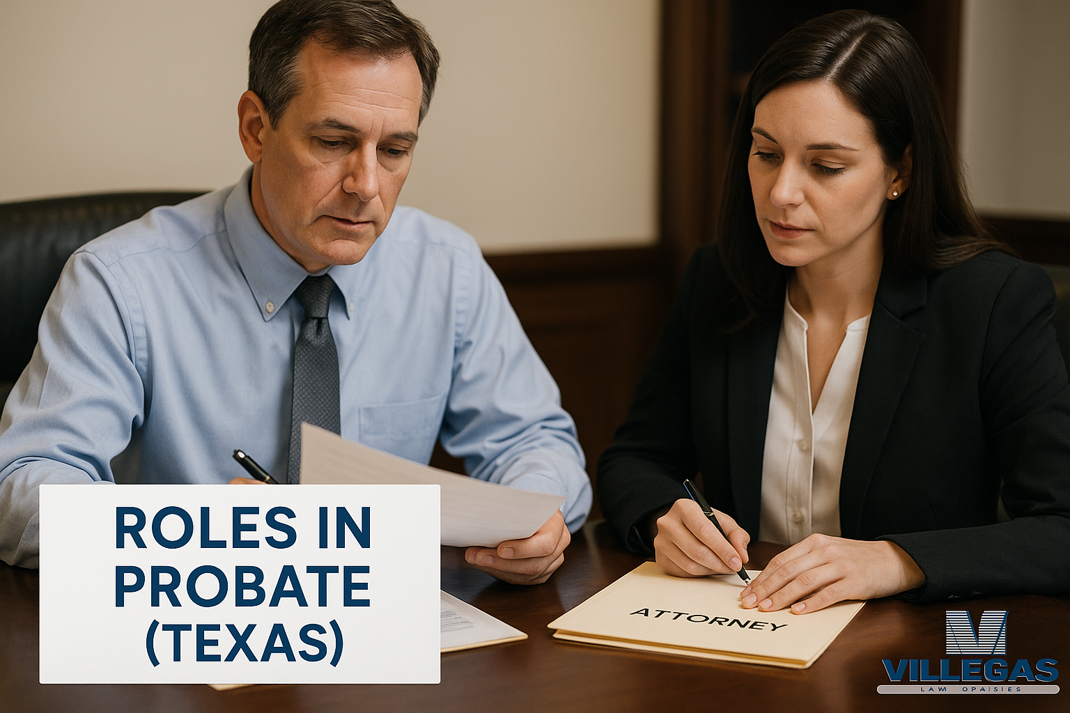 Roles in Probate (Texas) hero image (add URL)